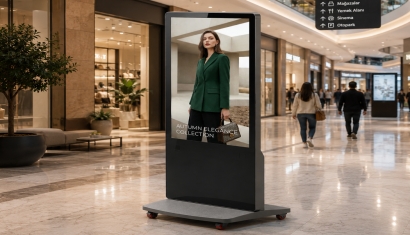 İç Mekan LCD Totem/Raket İç Mekan LCD Totem/Raket