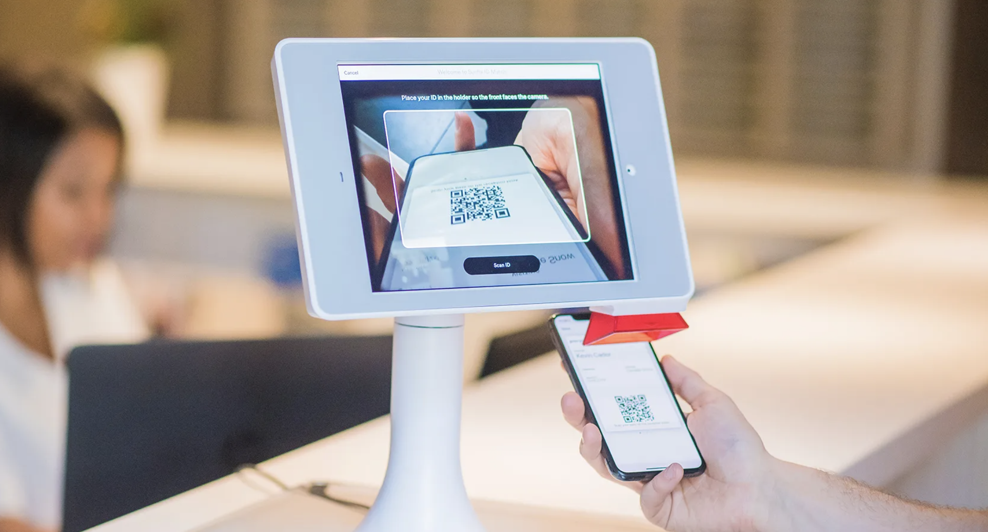 UnisoftUK | Visitor Management Screen